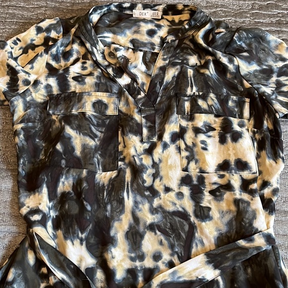 Multicoloured Green Dex dress - Picture 6 of 13